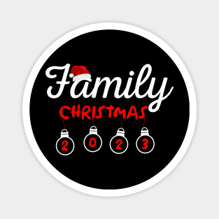 Family Christmas 2023 Magnet